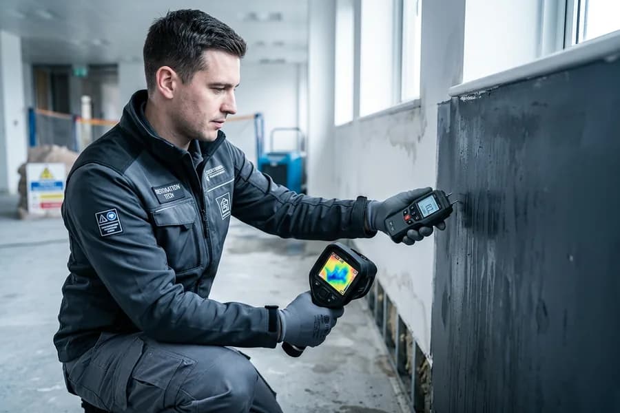 Warum Ortung vor Trocknung steht